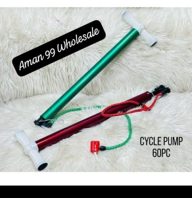 Mini Cycle Air Pump 60 Pieces Pack | Portable Hand Tyre Pump | Bicycle & Ball Pump | Wholesale Bulk Pack