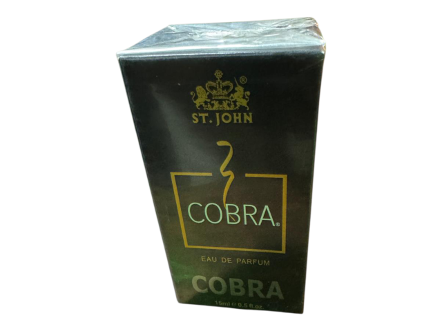 St. John Cobra Eau De Parfum for Men & Women - 15ml | Long Lasting Luxury Fragrance | Parfum De Boulevard