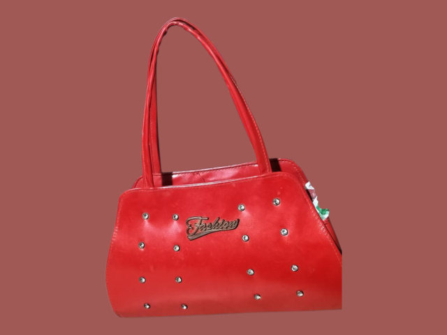 Women Red Stylish Handbag | Fashion Designer Shoulder Bag | Ladies Party & Casual Purse