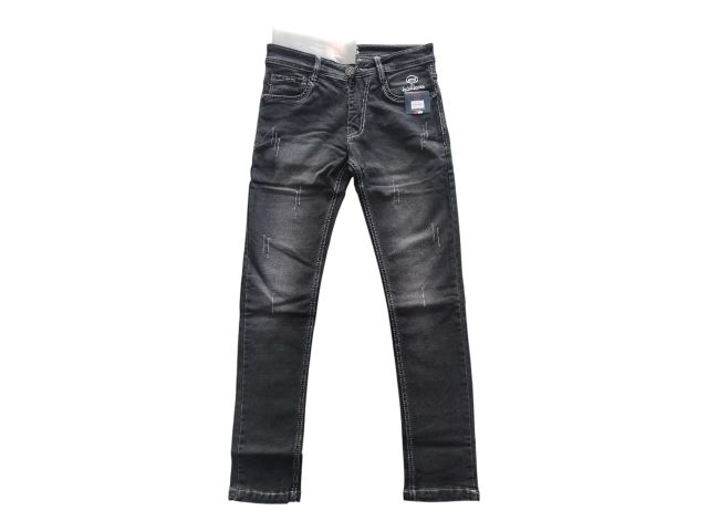 Men’s Slim Fit Black Faded Denim Jeans – Stylish Stretchable Casual Wear Jeans for Men