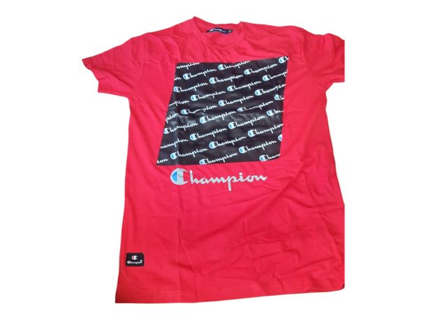 Men’s Red Graphic Printed T-Shirt | Half Sleeve Round Neck Casual Wear Cotton Tee