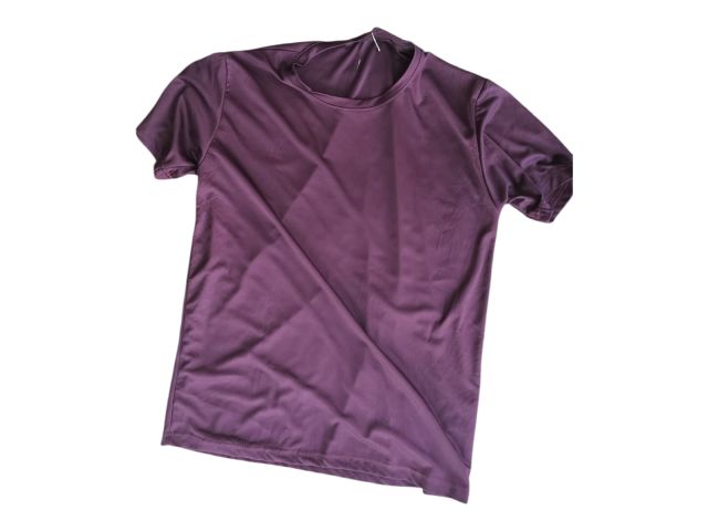 Men’s Plain Purple T-Shirt | Half Sleeve Round Neck Casual Wear (Solid Color)